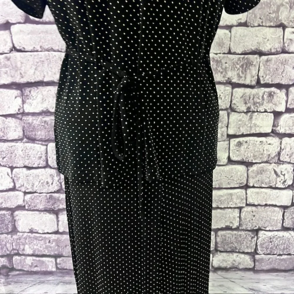 Ronni Nicole Black & White Matching Dress & Jacket Size 10 - Picture 6 of 11